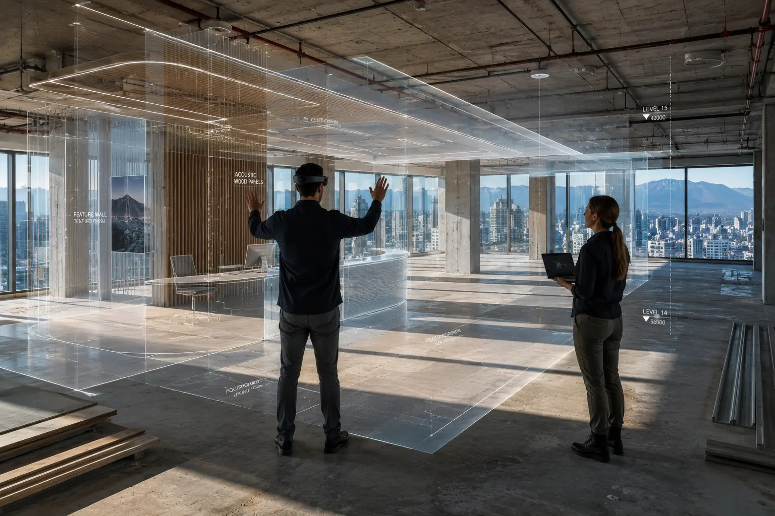 Virtual Reality Buyer Presentations.Immersive technology in architecture